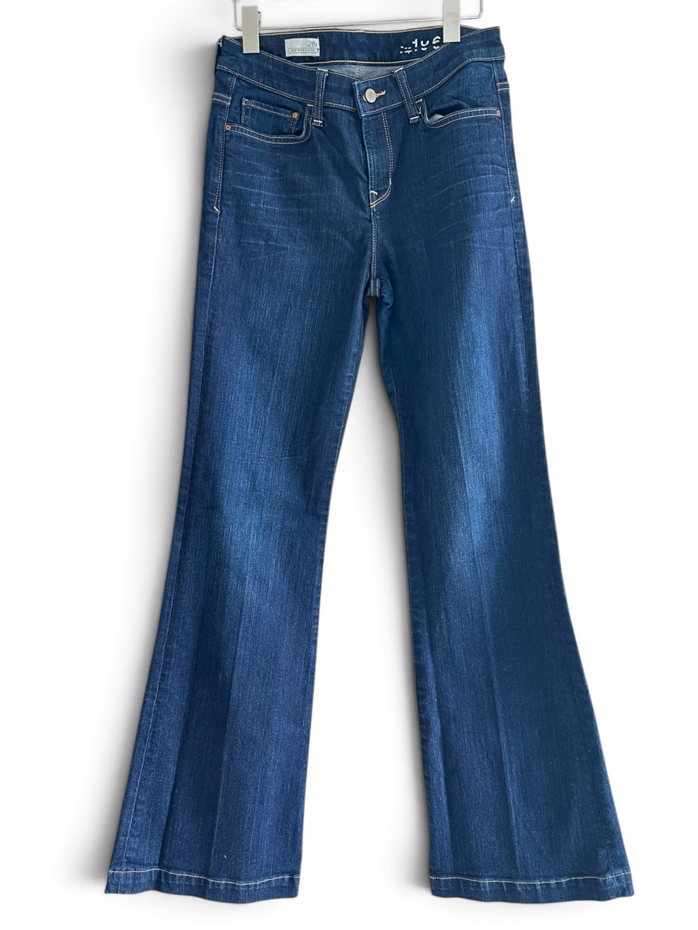 GAP 1969 Mid Rise Flare Dark Wash Jeans 28 Regular